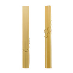 KGE Oboe Cane: Gouged (per 10) - Crook and Staple